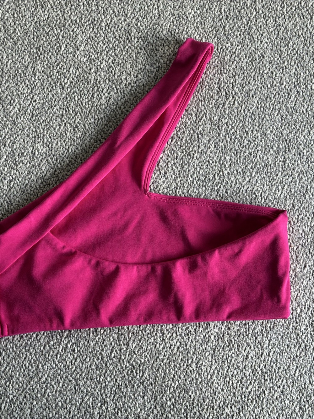 SET Active Luxform One Shoulder Sports Bra Pink Size S Athletic Top - Picture 10 of 10